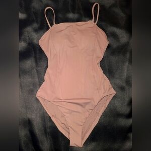 Vuori Brown One-Piece Swimsuit